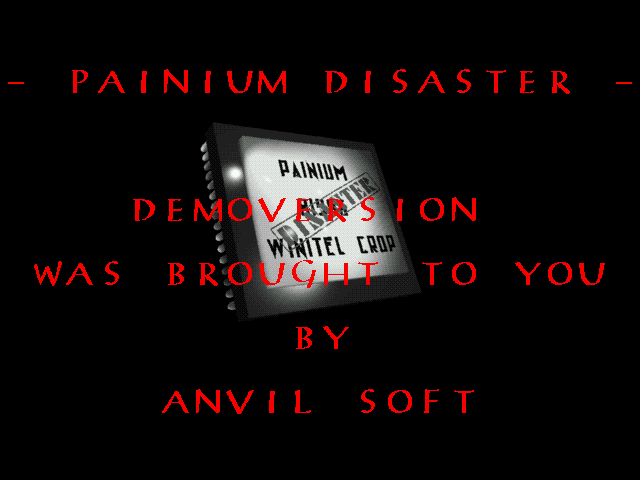 Painium Disaster atari screenshot